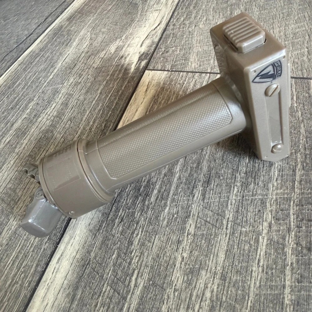 Nerf N-Strike Tactical Bipod Foregrip Tan Hasbro 2009 Blaster Rail Accessory Toy